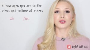 How to describe personality and character in English (with pronunciation)