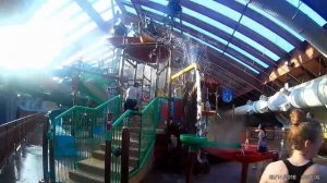 Крытый аквапарк в Америке Six flags great escape lodge & indoor waterpark. Vlog