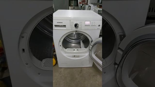 Сушильная машина с тепловым насосом Сименс Siemens WT46W594 б/у смотреть онлайн