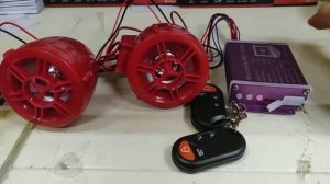 motorcycle alarm system MP3 player MT138 BT