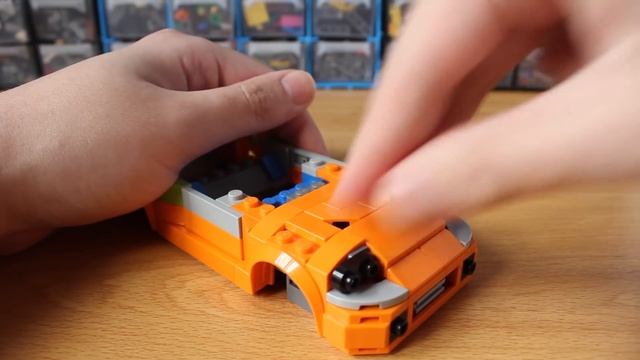 Lego Toyota Supra from Fast and Furious смотреть онлайн