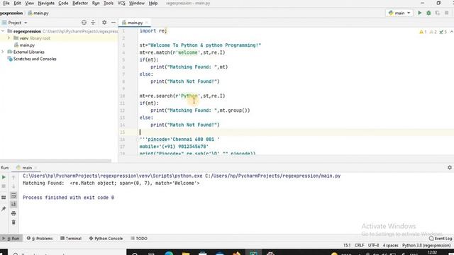 #PythonInTamil #49 |#Python #RegularExpression #RegEx #PythonProgrammingInTamil