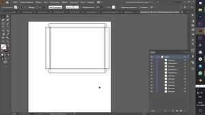 Векторная развёртка коробки в Adobe Illustrator | TIMELAPSE