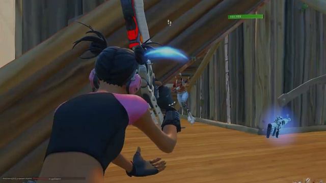 тунтунтунтунтунтун / играем в fortnite с хитбоксами на пол экрана смотреть онлайн