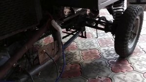 Муравей с двигателем yamaha750. Переделка муравья. Мотороллер муравей