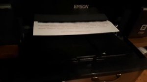 Замена печатной головки на принтере Epson T50.
