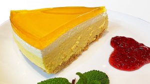 ЧИЗКЕЙК  без выпечки с манго !! Готовим сами!