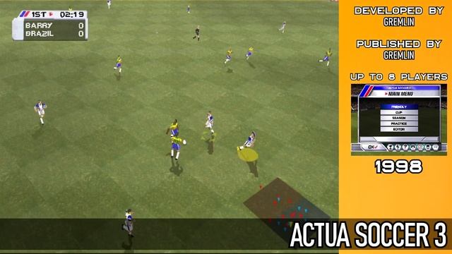 Sony Playstation: All FOOTBALL / SOCCER Games VOL.3 смотреть онлайн