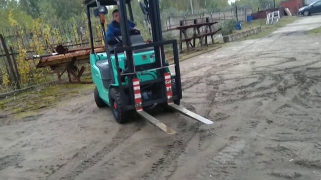 Mitsubishi FD15NT. 2008 г.в. 6456 моточасов смотреть онлайн