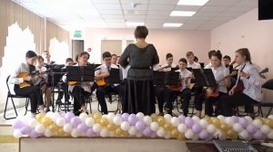 Детский оркестр русских народных инструментов Линевской детской школы искусств, концертная программ