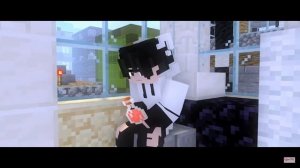 Елена Бро. Смотрим канал YeosM Minecraft Animation Boy love// [Часть 19]// 'Музыкальное видео ♪