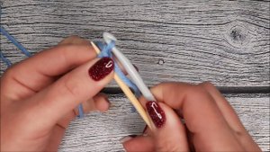 Отличный способ набрать петли на спицу. Больше не нужно отматывать длинную нить