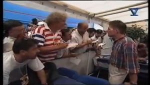 Йос Ферстаппен. Возгорание  на Гран при Германии 1994. Полное видео HD