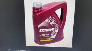 Моторное масло Mannol Elite 5W-40 SN/CF против MANNOL Extreme 5W40 SN/CF