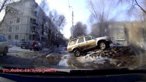 Обычный день в России. Оффроад парковка Great Wall Safe