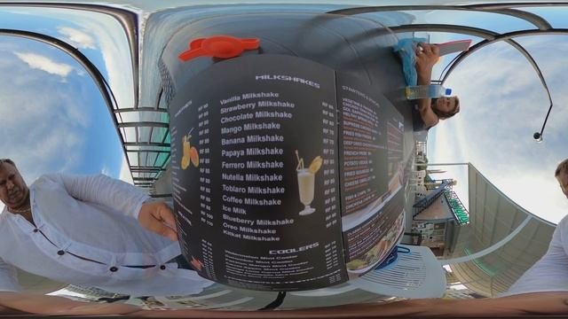 Мальдивы, аэропорт Мале где вкусно и недорого пообедать. Видео 360. Maldives, Male Airport.