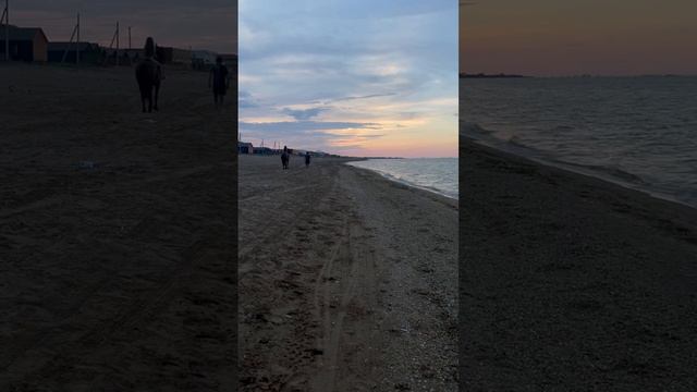 Берег Каспийского моря Избербаш #лето #море #берег #Избербаш  #Дагестан