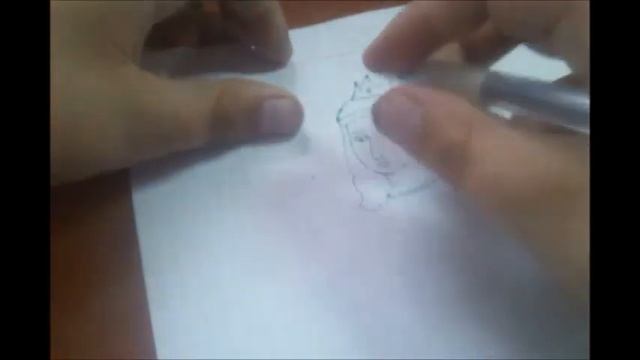 Как рисовать червовую даму