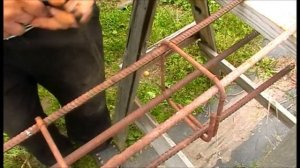 Правильный  узел вязания  арматуры для  балки