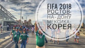 ФИФА. Мексика-Корея. Игра в Ростове-на-Дону.