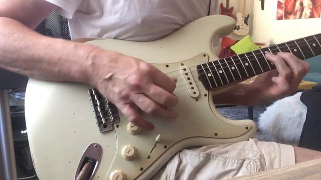 Fender Stratocaster 'Road worn' with 62' Kloppmann Pickups смотреть онлайн