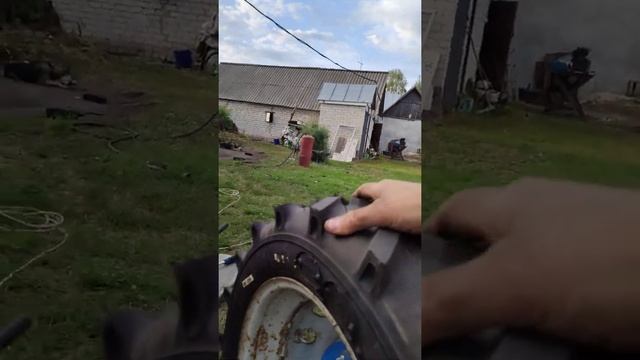 Мотоблок Нева МБ-23. Усиленные стойки колёс. смотреть онлайн