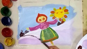 Рисуем Масленицу