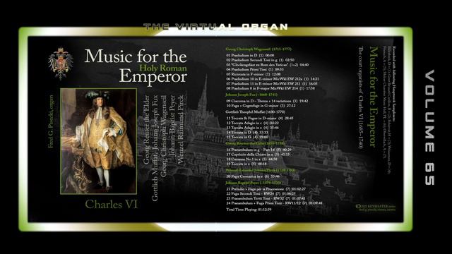 MUSIC FOR THE EMPEROR Charles VI (1685-1740) – Fred G. Pisecki, virtual organ sample sets смотреть онлайн