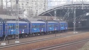 Поезд РЕКС Экспресс Эп2д 0104      Перегон Кунцевская - Славянский Бульвар D1