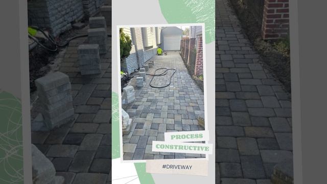 Amazing remodeling of the old concrete driveway for a new and very functional paver driveway