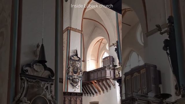 #lübeckaltstadt #Germany #lübeck #MuseumHolstentorgate Marienkirche loob ng simbahan subrang wow