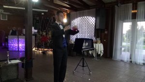 Французско-Белорусская свадьба. Выступление Иллюзиониста (1)