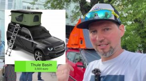 Самая дешевая палатка на крышу авто. Карлсон за 49000₽