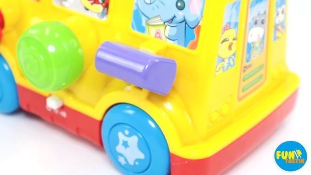 Ваш малыш сможет ползать за этим ШКОЛЬНЫМ АВТОБУСОМ от фабрики ПОЛЕСЬЕ! смотреть онлайн