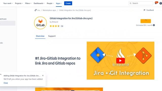 Installing GitLab Integration for Jira смотреть онлайн