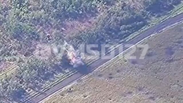 Уничтожение замаскированной техники противника на Запорожском напр/Destruction Of The AFU Vehicles