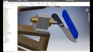 УРОК 3 РАМКА Точилка для ножей с поворотным механизмом в Autodesk Inventor