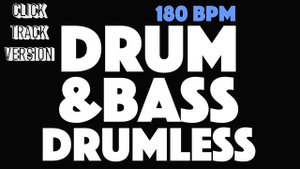 Drum & Bass Drumless Backing Track With A Click Track (Metronome)