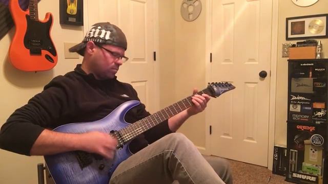 Ibanez RGA42FM Extreme High Gain Metal Tone (Part 3) with Mooer 001 Preamp Pedal смотреть онлайн