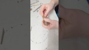 Мастер-класс "Сердечко из бумажной лозы"