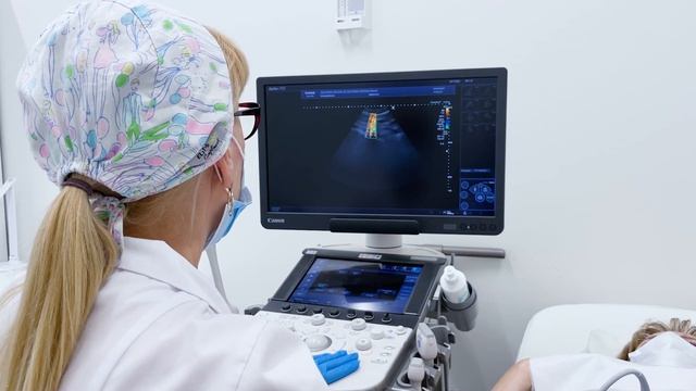 УЗИ аппарат Canon Toshiba Aplio i700 в IDM Clinic