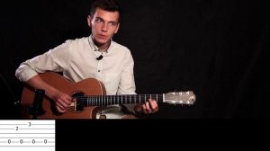 Урок на palm mute и "коготь" | GoFingerstyle