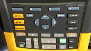 Fluke 190-204, Осциллограф, 4 канала x 200МГц