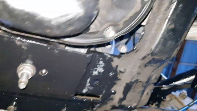 Свап 3uz Fe на Газель бизнес часть 5 вид снизу