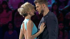 Оксана Домнина и Владимир Яглыч. "Я у твоих ног". Фрагмент выпуска от 15.12.2013