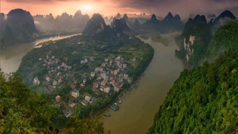 Река Ли в Китае #красивыеместа