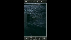 Cara manipulasi foto di genangan air - Photoshop android