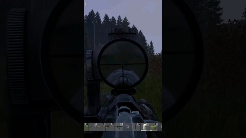 Dayz Убегаю от медведя