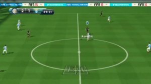 Inter  x  Lazio  - Fifa 15 - Nintendo Wii - Gameplay