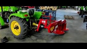 Трактор Рустрак 244 / Синтай 244 с отвалом и роторной косилкой Wirax 1,25м.